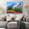 DIY Cotton Thread Art Mont Blanc Printed Full Cross Stitch Set Handicraft Gifts