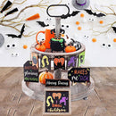 Layout Festive Decorations Tiered Tray Decor Table Decoration Party Supplies