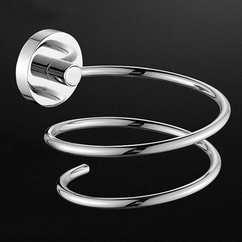 Stainless Steel Wall Mounted Hair Dryer Holder Drier Comb Holder Rack Stand
