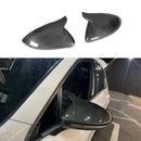 2pcs Car Rearview Mirror Shell Side Wing Mirror Covers Trim Cap for Golf 7 14-19