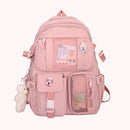 2022 women s Travel Backpack women s Multi Pocket waterproof University sch