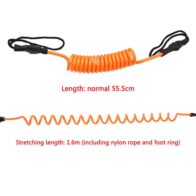 #A Surfboard Safety Legs Rope Nylon Adjustable Stand UP Paddle Board Ankle Leash