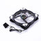 PC Computer 33 LED 120mm Silent Computer Case Heatsink Cooler Fan(White) Newly