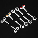 10pcs Mini Cartoon Eyes Fruit Fork Child Lunch Box Decor Dessert Toothpick Newly
