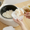 Portable Transparent Food Storage Container Fridge Rice Freezer for Kitchen