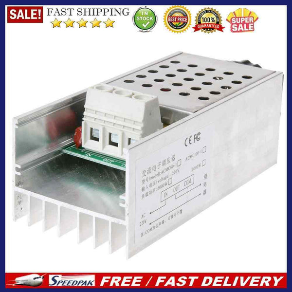 10000 W High Power SCR BTA10 Electronic Voltage Regulator Speed Controller
