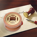 Retro Sealing Wax Furnace Wood Fire Paint Seal Stamp Stick Stove Pots (A) Newly