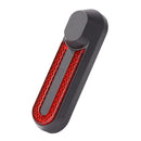 4pcs Wheels Hub Cap Protective Shells Reflective Stickers for M365 (Red) Newly