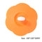 Torx Silicone Cup Cover Heatproof Dustproof Cartoon Lid (Orange Popcorn)