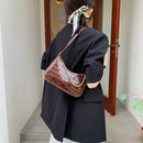 Retro Women Alligator Pattern Shoulder Bag Ladies Pure Color Chain Hobos Handbag