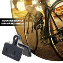 2pcs Mountain Bike Disc Brake Pads Bicycle Friction Film with Sheet Suit