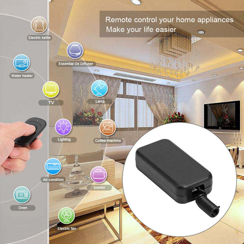 433 MHz 5-12V Remote Control Switch + 1 Button RF Transmitter for LED Light