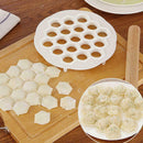 19 Holes Ravioli Dough Press Kitchen DIY Dumpling Maker Mould Nice Portable B5M9