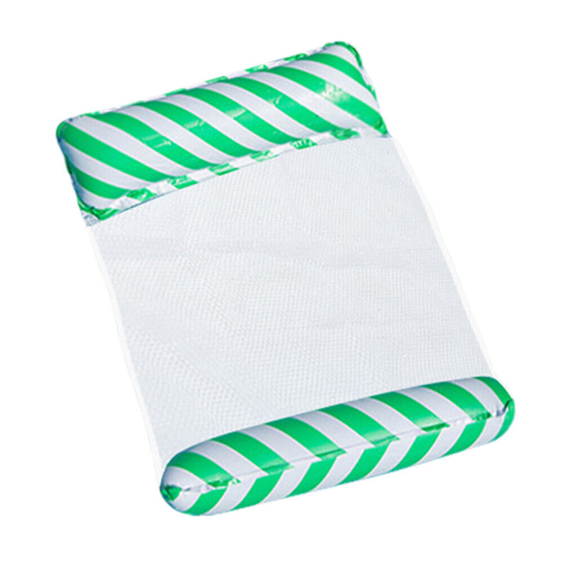 Floating Bed Inflatable Mattress Swimming Pool Beach Water Lounges (Green) Newly