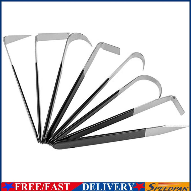 8pcs/set Pottery Tool Steel Clay Modeling Hand Craft Trimming Ceramic Tools