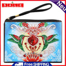 DIY Magpie Special Shaped Diamond Painting Creative Wristlet Bag Zipper Wallet