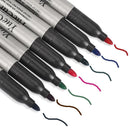 12pcs Portable Tattoo Transfer Pen Colorful Permanent Skin Marker Pens
