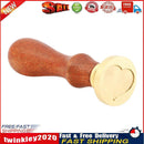 Wood Handle Metal Sealing Wax Stamp Sundries Pattern Wax Seal Stamp (W28) Newly