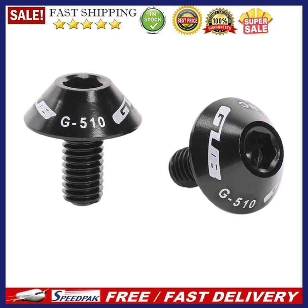 2x Bicycle Water Bottle Holder Bolts Aluminum Kettle Cage Screws MTB Bike Par