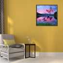 5D DIY Butterflies Full Round Drill Mosaic Diamond Painting Rhinestone Art Cr