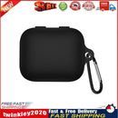 Bluetooth-Compatible Earphone Case w/ Hook for OnePlus Buds Pro (Black) Newly