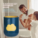 Travel Washing Cup Cloud Toothbrush Holder Toothpaste Storage Organizer (D)