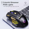 iMice GW-X7 7 Buttons Rechargeable RGB Wireless Mute Ergonomic Gaming Mouse