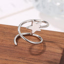 1pc Fashion Stud Earrings Women Korean Style Ear Studs Jewelry Gifts (Star)