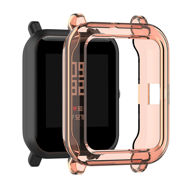 Soft TPU Protective Case Cover Shell for Amazfit Bip S Smartwatch (Orange) Newly