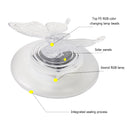 Solar RGB LED Swimming Pool Underwater Floating Lamp Garden Water Light (A)