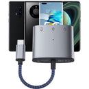 PD 60W USB C to 3.5mm Converter Cable Type-C Audio Adapter Earphone Jack