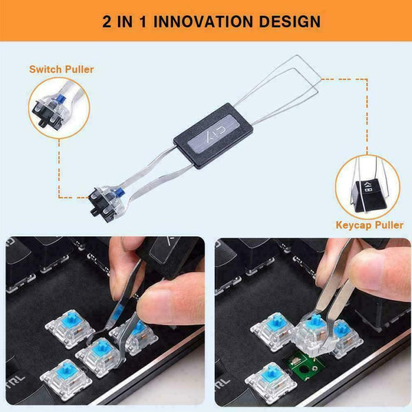 Mechanical Keyboard Keycap Switch Puller Key Cap Extractor Remover Tools L2B4