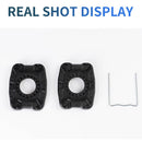 Road Bike Pedal Plate Bicycle Pedals Flat Bracket Adapter Converter for Wahoo