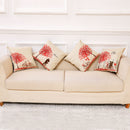 Pillow Covers - 4-Piece Linen Holiday Anniversary Wedding Cushion Pillow Case