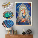 5D DIY Special Shaped Diamond Painting Religion Cross Stitch Embroidery Kit