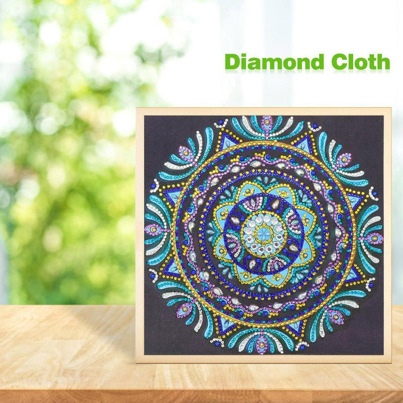 5D DIY Special Shaped Diamond Painting Mandala Cross Stitch Kits (R8358)