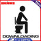 Funny Removable DIY Toilet Seat Decorative Stickers Toilet Bath Mildew Proof Ku