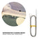 Long Flexible Refrigerator Cleaning Brush for Home Pipe Drain Cleaning Tool