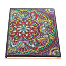 DIY Mandala Special Shaped Diamond Painting 50 Pages A5 Notebook Diary Book
