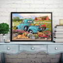 Farm Cart Diamond Painting Kits Full Round Drill Home Wall Decor 40x30cm (2)