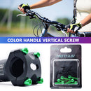 6pcs Mountain Bike Stem Bolts Titanium M5x18mm Allen Head Stem Screws w/ Wa