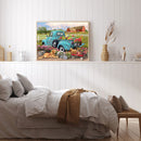 Farm Cart Diamond Painting Kits Full Round Drill Home Wall Decor 40x30cm (2)