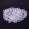 500pcs Universal Plastic Transparent Empty Bobbins Spool for Sewing Machine
