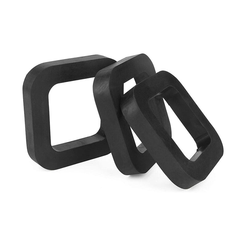 3pcs Trailer Hitch Pad Car Part Accessory Silencer Pad Carrier Cushion Protector