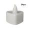 24pcs LED Tealight Candles Lamp Romantic Wedding Party Home Decor (White) Newly