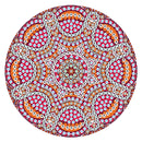 5D DIY Diamond Painting Mandala Wooden Round Coaster Cup Cushion (AA1058-1)