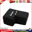 Computer USB Enter Key Pillows Anti Stress Button Office Soft Nap Pillow Newly