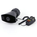 Van Truck 12V 80W 7 Sounds Speaker Emergency Sound Amplifier for Motorcycles