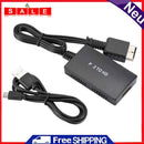 HDMI-Compatible Converter HD Video Cable Splitter Adapter for PS2 Game Console