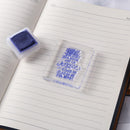 Acrylic Stamp Block Clear Stamping Tool Set with Grid Line Craft (5x6cm) Newly